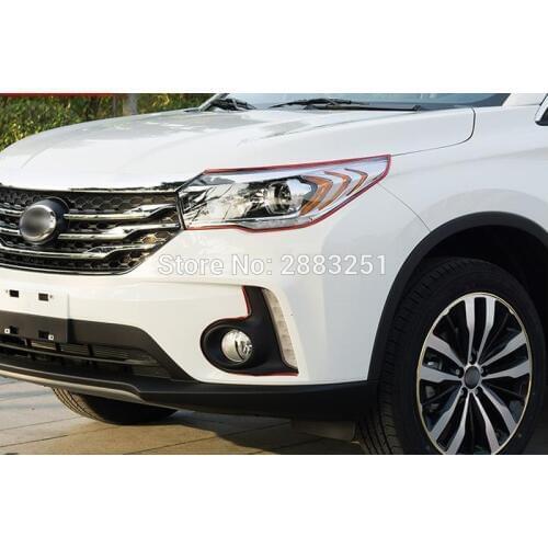 8m car accessories chrome protection wheel Rim light frame decoration for SUBARU Forester 2014 Outback impreza Legacy XV styling