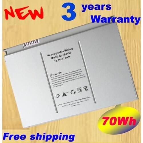 A1189 For Apple Macbook Pro 17 Laptop Battery MA458 A1261