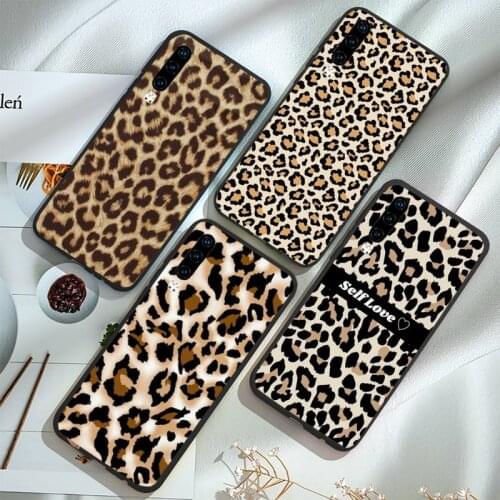 Leopard cheetah skin print Phone Case For Huawei P20 P30 P40 lite Pro P Smart 2019 Mate 10 20 Lite Pro Nova 5t