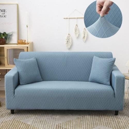 Sectional Couch Cover Solid All Inclusive Sofa Covers for Living Room Corner Sofa Cover Case Elastic Slip Covers Dustproof