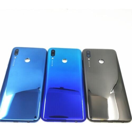 For Huawei P Smart 2019 Battery Back Cover Rear Cover Housing Door For Huawei P Smart Plus 2019 With Side Buttons