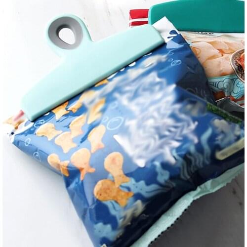 Multi function Househould Food Snack Storage Seal Sealing Bag Clips Sealer Clamp Food Bag Clips Kitchen Tool Close Clip