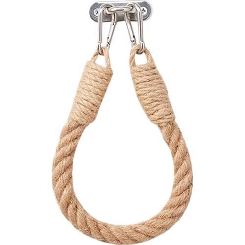 Nautical Rope Toilet Paper Holder Antique Industrial Wall-Mounted Towel Rack Bathroom Toilet Decoration