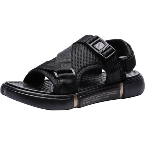 2021 New Fashion Summer Man Casual Shoes Breathable Mesh Shoes Male Beach Sandals Tenis Masculino Men Sandals