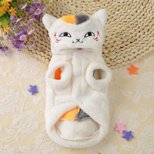 Soft Fleece Dog Clothes Hoodies Winter Dog Clothing Cat Chihuahua Yorkie Clothes Puppy Coat Outfit Poodle Pomeranian Pet Costume