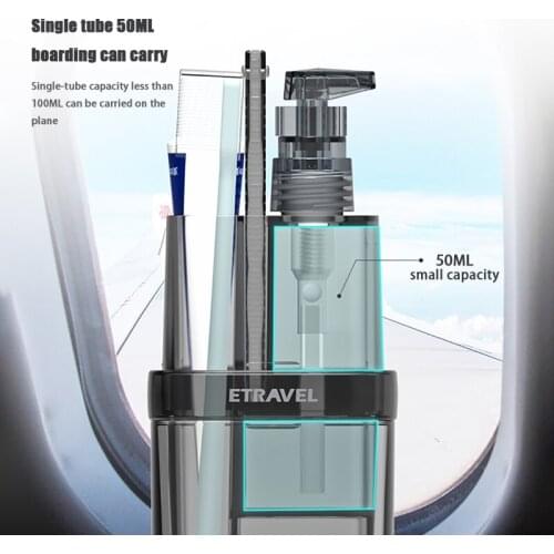 8PCS Travel Wash Cup Set Plastic Creative Portable Toothbrush Toothpaste Toiletries Storage Box Bathroom