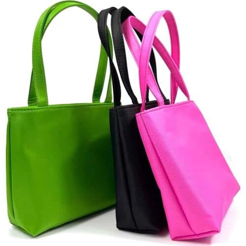 Korean letter canvas bag large capacity casual shoulder bag school oxford cloth women totes handbag