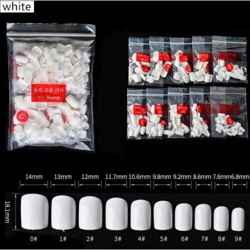 New Fake Nail Press on Coffin Fake Nail Natural Quick-drying False Coffin Nails Traceless and Ultrathin Fake Nails 500pcs Hot