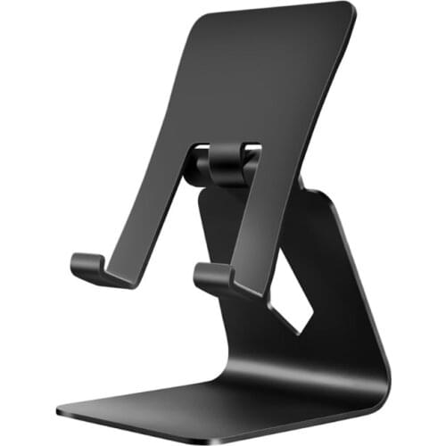 Multi-Angle Cell Phone Stand for Desk Portable Desktop Phone Holder Non Slip Cradle for All Smartphones Tablets