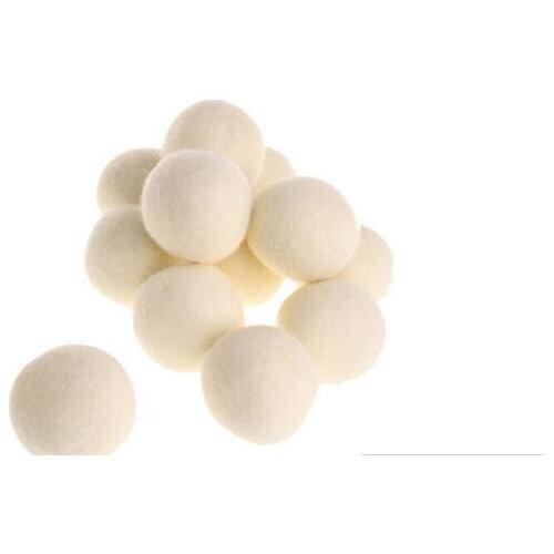 Wool Dryer Balls Premium Reusable Natural Fabric Softener 2.75inch Static Reduces Helps Dry Clothes in Laundry Quicker