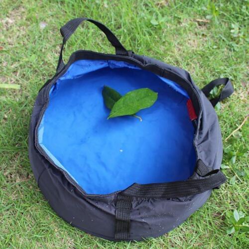 8.5L Outdoor Travel Folding Camping Washbasin Ultra-light Portable Basin Bucket Bowl Sink Washing Bag Hiking Water Bucket New