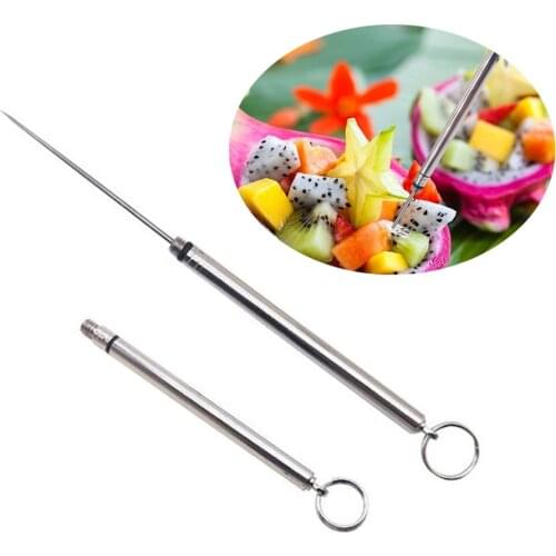 Silver Color Titanium Pocket Toothpick Holder Reusable Toothpick With Waterproof Stainless Steel Box Mini Toothpick Holder