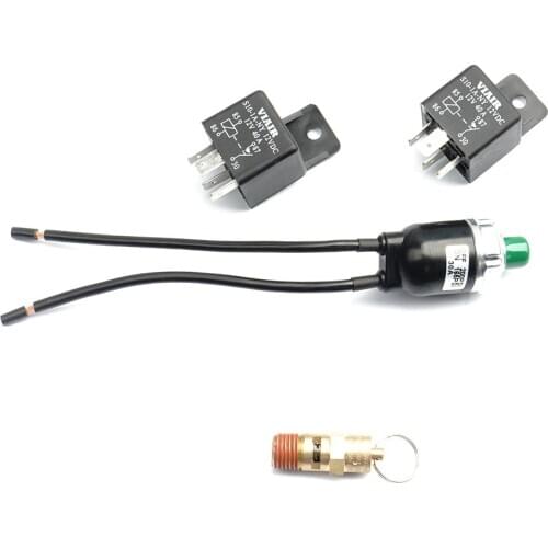 Viair Sealed Pressure Switch 165/200 PSI With 2 - 40 AMP Relays & 250 PSI Safety Valve/ auto control switch