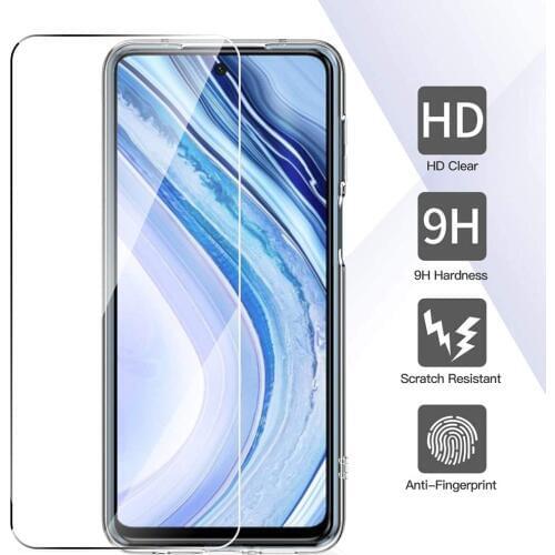 Tempered Glass For Xiaomi Redmi Note 9S Pro Max Glass 9H 2.5D Protective Film Explosion-proof Clear Screen Protector Phone Cover