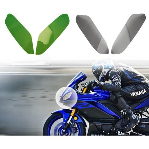 YZF R3 Front Headlight Lens Guard Cover For 2019 2020 Yamaha YZFR3 Accessories Head Light Lamp Screen Protector Motorcycle Parts