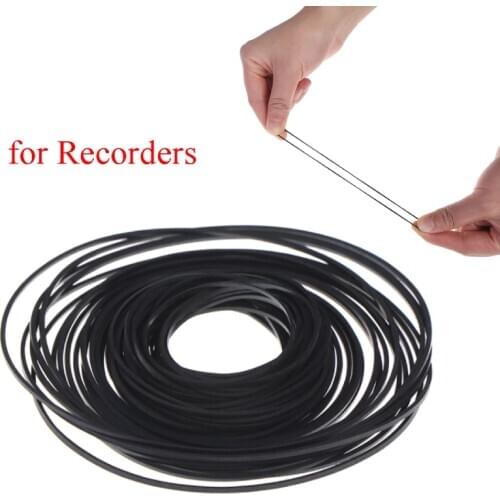 1Pack Universal 40-135mm Mix Cassette Tape Machine Belt New Assorted Common Belt for Recorders Walkman DVD Drive