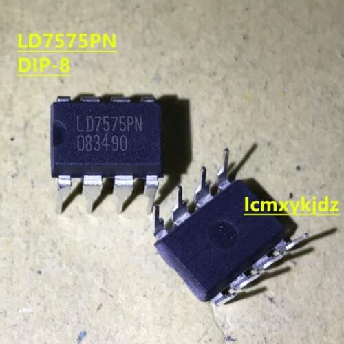 10Pcs/Lot , LD7575PN LD7575 LO7575PN L07575PN DIP-8 ,New Oiginal Product New original free shipping fast delivery