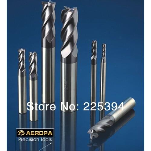 2F-3*4*8*50,HRC50,carbide end mills , Carbide Square Flatted End Mill ,2 flutes,coating:AlTiN
