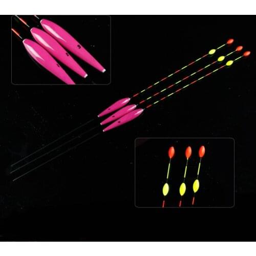 3Pcs/lot Fishing Floats Barguzinsky Wood Pesca Float Bobber Vertical Buoy Floating Floats Carp Fishing Float Tackle Accessories