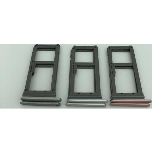 50pcs/bag original simtray For samsung S7 edge/S8 Single/double card slot replacement mobile phone repair refurbishing