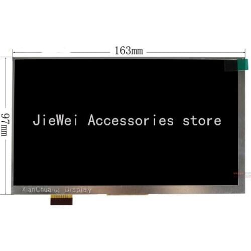 Free shipping LCD Display Matrix 7" Prestigio MultiPad Wize 3057 3G PMT3057 TABLET LCD Screen Panel Lens Frame replacement