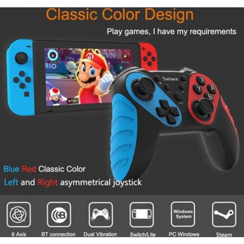 Bluetooth Pro Gamepad For N-Switch NS-Switch NS Switch Console Wireless Gamepad Video Game USB Joystick Switch Pro Controller