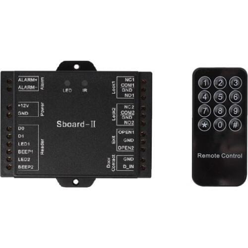 Sboard-II Wifi Mini Two-door Controller Remote Open Door By Mobile Support Wiegand 26~37bits Reader Mini Wifi Access Controller