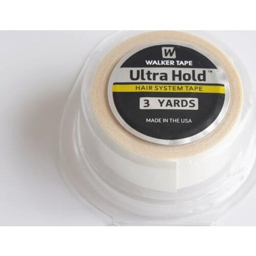 1.9cm(3/4inch)*3Yards White Ultra Hold Hair Double Sided Adhesives Tape For Tape Hair Extension/Toupee/ Lace Wigs