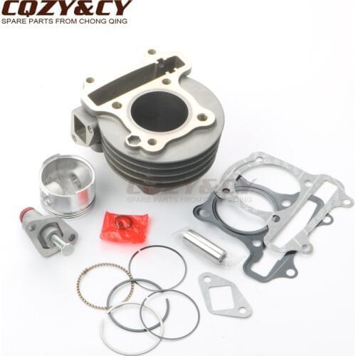 Scooter 47mm Big Bore Cylinder Kit & chain tensioner for Kymco Agility 50 Basic 50 DJ S Filly Super 8 Vitality 50cc 80cc 4T