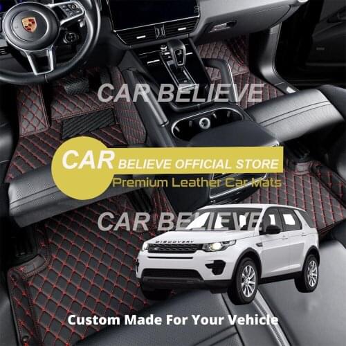 High quality Leather Car Floor mats For Land Rover Discovery 2010 2011 2012 2013 2014 2015 2016 Carpets Rugs Pads Accessories