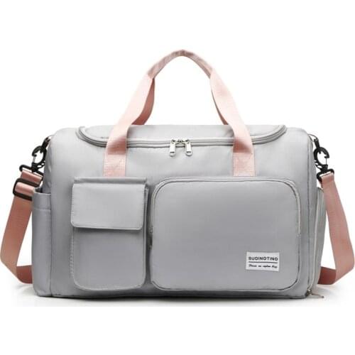 Multifuctional Folding Waterproof Oxford Women Handbag Large Capacity Casual Tote Travel Bag High Quality Durable Shoulder Bag