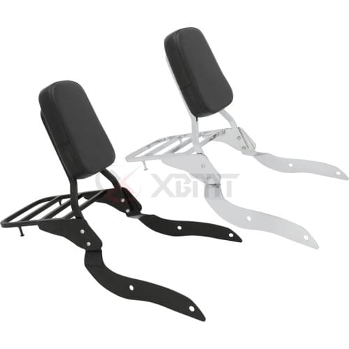 Motorcycle Backrest Sissy Bar Luggage Rack For Yamaha Road Star XV1700 Warrior 2002 2003 2004 2005 2006 2007 2008 2009 2010