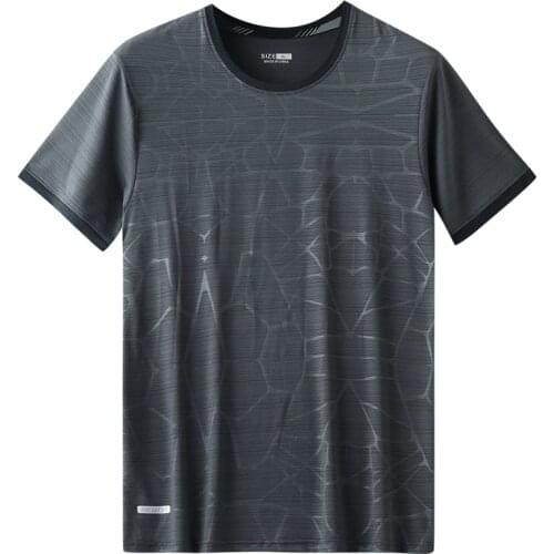 Men running sports fitness T shirt all-around sports clothing comfortable jogging gym fast dry breathable
