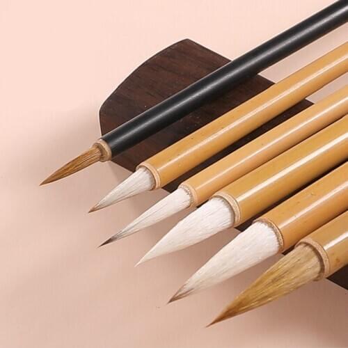 Chinese Brush Pen Set Caligrafia 3pcs Beginner Calligraphy Brush Pen Chinese Watercolor Painting Fine Line Brushes Tinta China