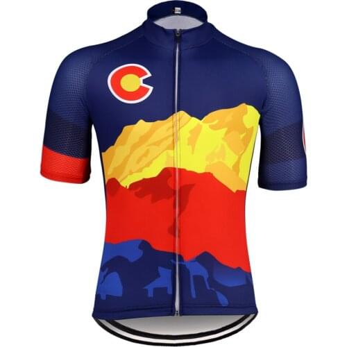 2021 NEW Retro Hombres Jersey MTB Maillot Colorado Bicicleta Camisa Clothes Para Descensos De Alta Calidad Pro Equipo Ropa Bike