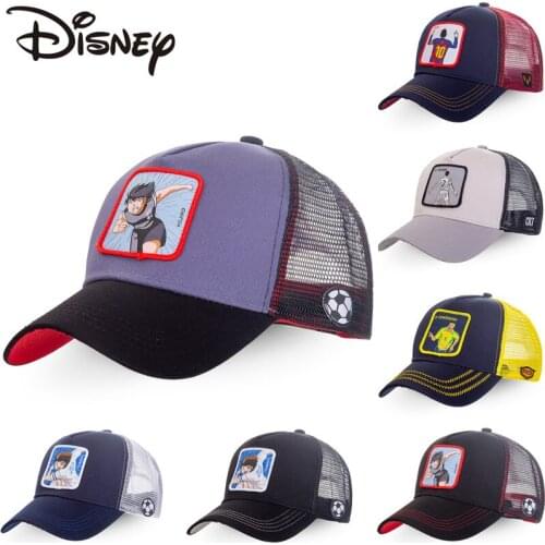 New Brand Anime Captain Tsubasa Snapback Cotton Baseball Cap Men Women Hip Hop Dad Mesh Hat Trucker Hat Dropshipping