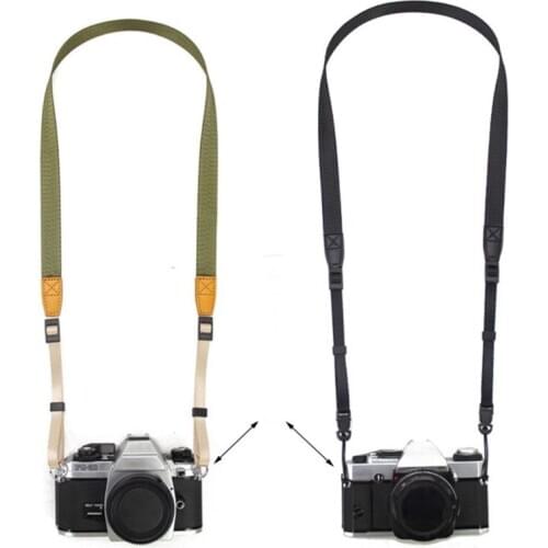 Camera Shoulder Neck Vintage Strap Belt Camera Strap for DSLR Camera Portable