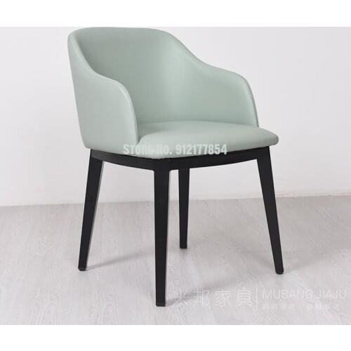 Simple Modern Dining Chair Home Back Chair Cafe Restaurant Hotel Designer Chair Negotiation Chair