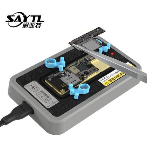 Qianli Mega-Idea CPU IC Chips Desoldering Station for iPhone X XS MAX Motherboard Fast Heating Separator Glue Removing Fixture