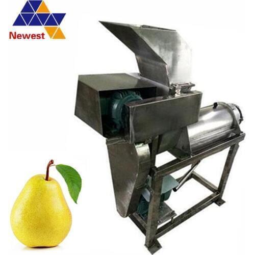 Pineapple juicer machine / spiral juice extractor/ 0.6-0.8mm size screw juicer machine