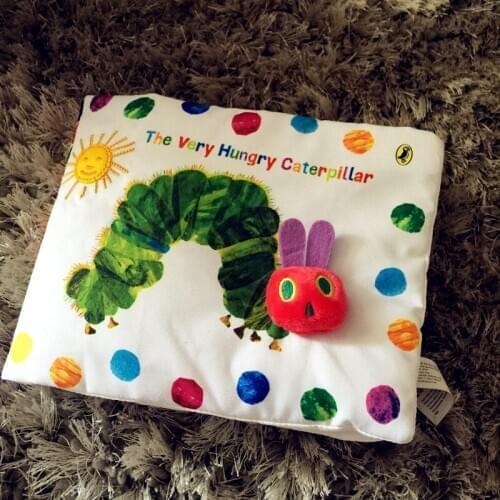 Cloth book THE VERY HUNGRY CATERPILLAR by Eric Carle Educational English picture Book toy For Baby Kids And Small Children