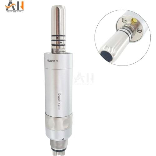 High quality 6 hole dental low speed air motor handpiece with led light inner water spray