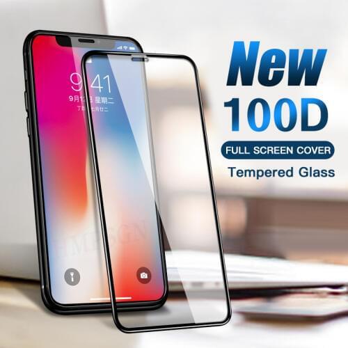 Full Cover Protective Tempered Glass For iPhone 7 8 6 6S Plus SE 2020 Screen Protector For iPhone 12 11 Pro X XR XS Max Glass