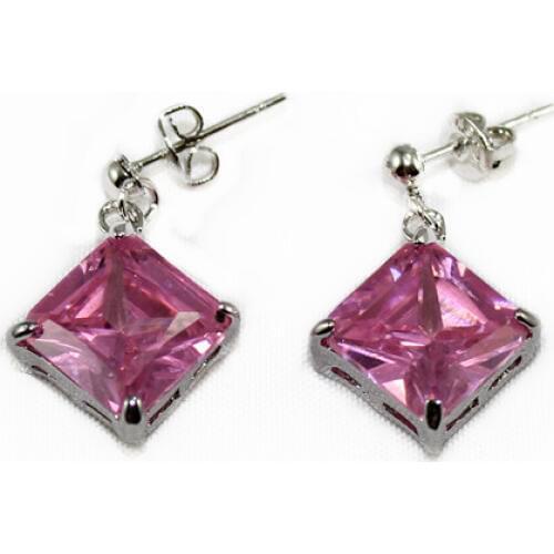 Ladys SorcerKeeper Lilibeth&Danjal Dangle Earring 925 sterling Women Vintage Natural Stone bread big earringsWomen Party