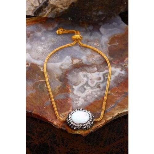 DR Stone Natural Stone Women 'S Pearl Bracelet 20 AR275 123160939