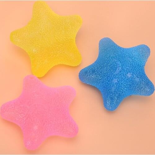 1 Silicone Grip Fitness Hand Expander Strengthen Wrist Forearm Finger Trainer Stress Relief Power Ball Rehabilitation training