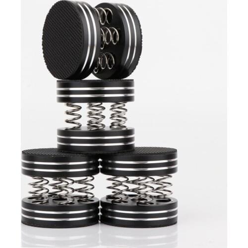 4pcs Audiophile shock spikes spring damping pad HIFI Stand Feet speaker spike audio CD amplifier foot pad