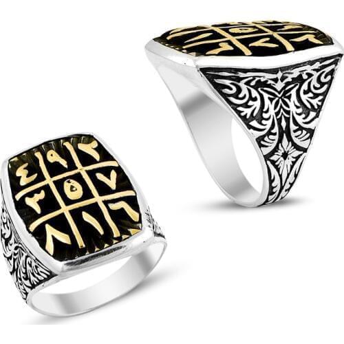 925 Silver Ottoman Resurrection Ertugrul Kayi Rings for Men