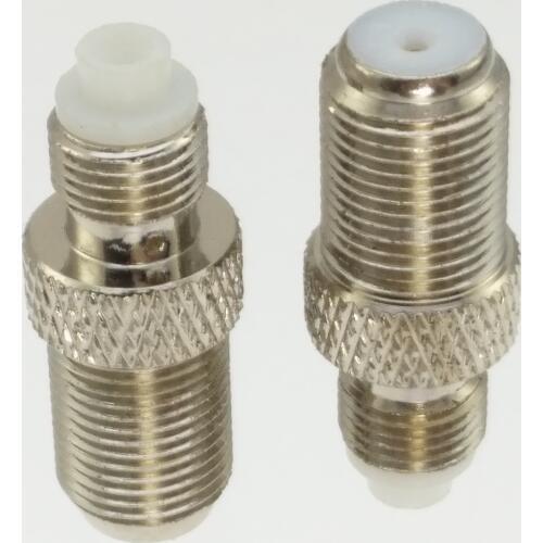 Adapter F TV female jack to FME female jack RF connector straight F/F