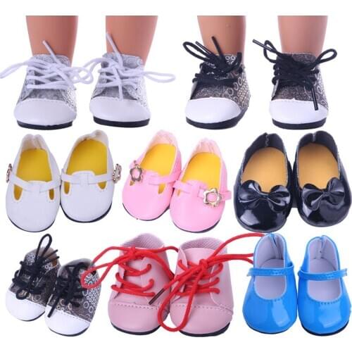 Doll Accessories, Doll Toy Shoes, For 18-inch American Dolls And 43cm Reborn Dolls, The Best Gift For A Generation Of Girls